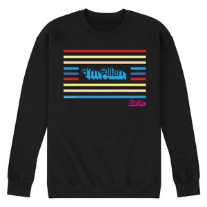 Men's - Barbie - I'm Allan Graphic Fleece Sweatshirt - 1 of 4