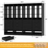 Aheaplus Closet Organizer with 3 Drawers,  Freestanding Wardrobe System with Shoe Shelf - 4 of 4