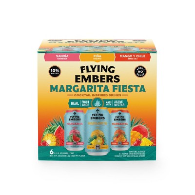 Flying Embers Margarita Fiesta Variety - 6pk/12 fl oz Cans
