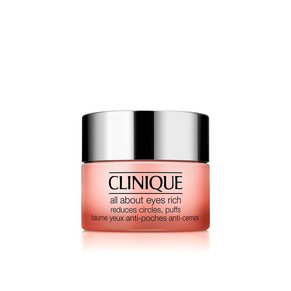 Photos - Cream / Lotion Clinique All About Eyes Rich Eye Cream with Hyaluronic Acid - 0.5 fl oz  