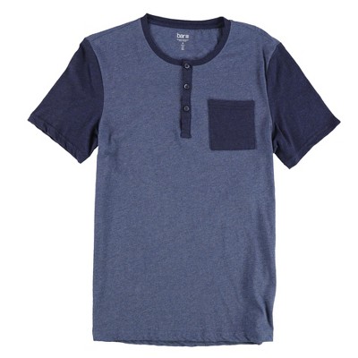 bar III Mens Colorblocked Pajama Sleep T-shirt