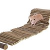 Unique Bargains Hamster Bridge 20.08"L x 5.91"W Wood Color 1 Pc - 3 of 4