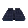 Pool Central 6.25' Navy Blue 3 in 1 Inflatable Flocked Air Mattress with Pillows - 4 of 4