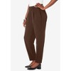 Jessica London Women's Plus Size Stretch Knit Crepe Straight Leg Pants - 4 of 4