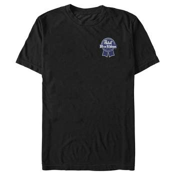 Men's Pabst Pocket Blue Ribbon Logo T-Shirt