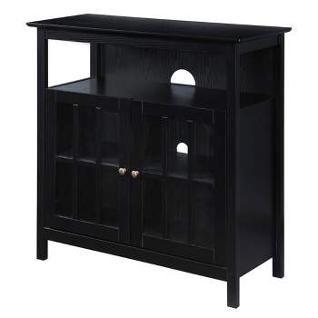 Big Sur Highboy TV Stand for TVs up to 42" with Storage Cabinets - Breighton Home