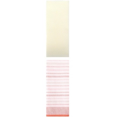 REGALWOVEN Bathroom Hand Towels Cotton Soft Absorbent Towel Set 13" x 30"/13" x 27" 2 Pcs
