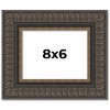 PosterPalooza | Photo Size Museum Brown Picture Frame - UV Acrylic, Foam Board Backing, Hanging Hardware - 2 of 4