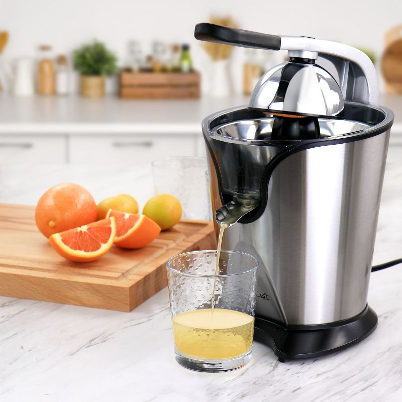 MegaChef Stainless Steel Electric Citrus Juicer, 2 of 11