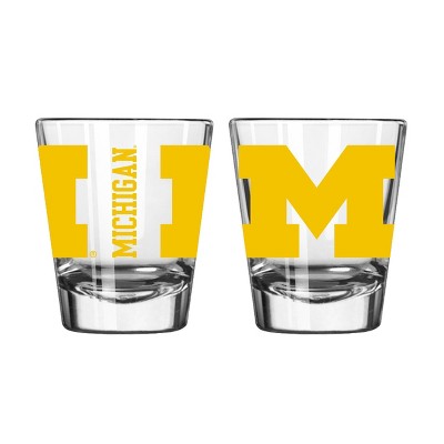  NCAA Michigan Wolverines Gameday Shot Glass - 2oz 