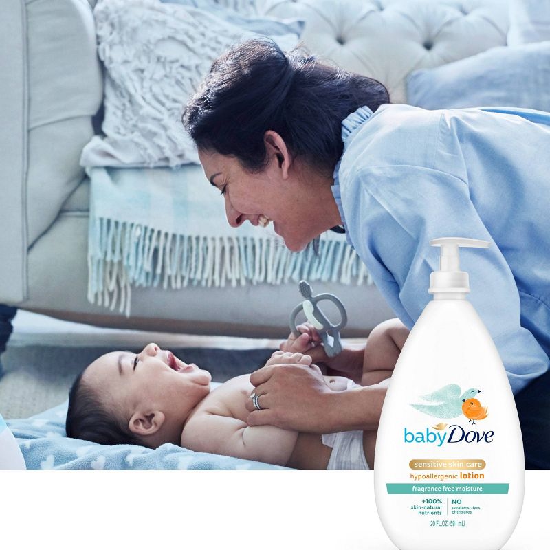 Baby Dove Sensitive Moisture Fragrance-Free Lotion, 6 of 12