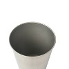 LunaLulinlk Wastebasket, Silver Hammered Finish - 2 of 4