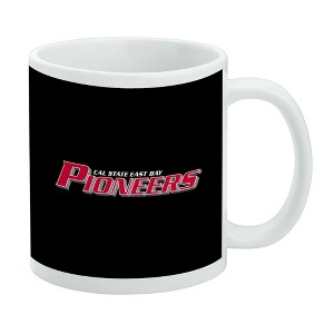 California State University East Bay Secondary Logo Ceramic Coffee Mug Novelty Gift Mugs for Coffee Tea and Hot Drinks 11oz White - 1 of 4