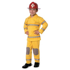 Living Fiction Boys' Firefighter Costume - 1 of 1