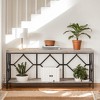 Hommoo 71 Inch Extra Long Console Table - 2 of 4