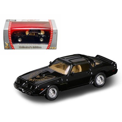 1979 Pontiac Firebird Trans Am Black 1/43 Diecast Car by Road Signature