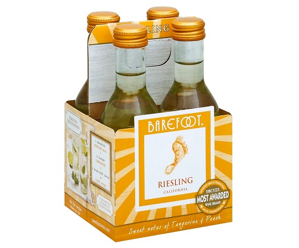 Barefoot&#174; Riesling - 4pk / 187mL Bottle