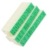 Unique Bargains Plastic 26 English Letters Alphabet Detachable Stamp Set Beige Green 0.4"x 0.3" - 3 of 4