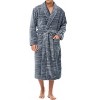 ADR Plush Fleece Men's Robe, Soft Cozy Warm Men's Bathrobe, Bath Robe - 4 of 4