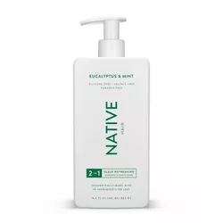 Native Eucalyptus & Mint Scalp Detox 2-in-1 Shampoo and Conditioner - 16.5 fl oz