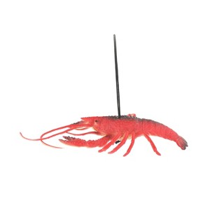 Collectible Wildlife Gifts | Lobster, Crayfish, Crawdad Design, Red, Rubber Crustaceans, Educational, Model,  Gift,     7"       F1947 B173 - 1 of 4