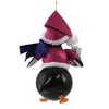 Italian Ornaments 6.0 Inch Penguin In Santa Hat & Vest Ornament Italian Bird Christmas Tree Ornaments - 3 of 3