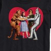 Men's - Wizard of Oz - Dorthy and Friends Photo Heart Short Sleeve Graphic T-Shirt - 2 of 4