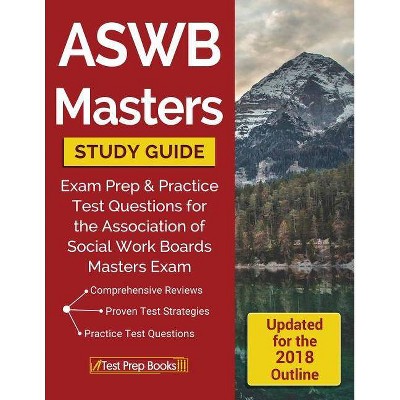 ASWB Masters Study Guide - by  Test Prep Books (Paperback)