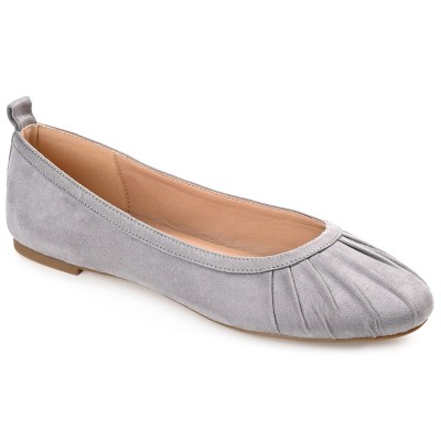 Journee Collection Womens Tannya Slip On Round Toe Ballet Flats