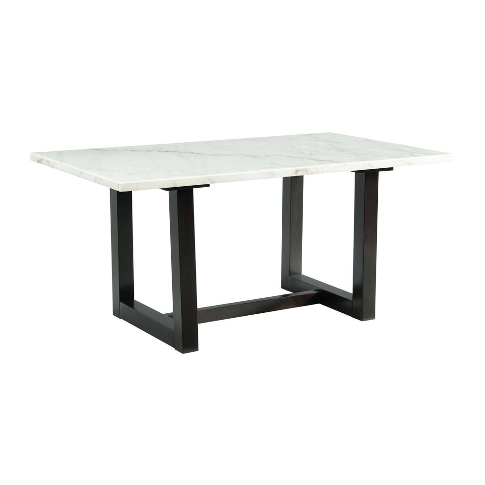 Photos - Dining Table Florentina  White Marble - Picket House Furnishings