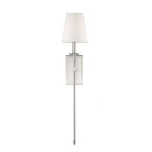 Savoy House Monroe 1 - Light Wall Light in  Satin Nickel - 1 of 1