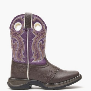 LIL' DURANGO Western Boot, BT286, Purple - 1 of 4
