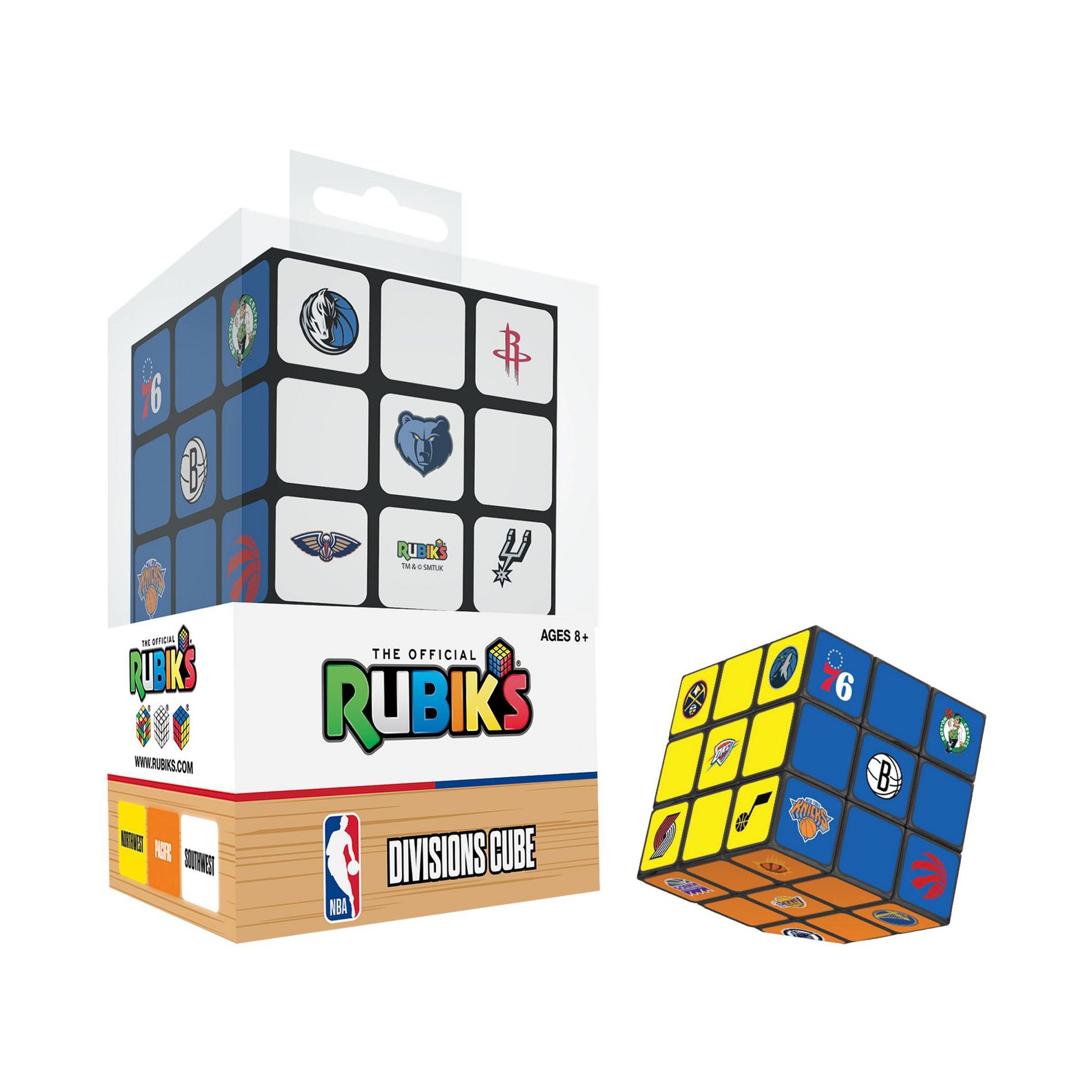 Rubik's NBA Divisions 3x3 Cube