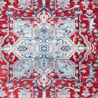 red/ivory