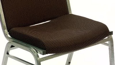 Hercules Series 1000 lb Capacity Burgundy Fabric Stacking Chair