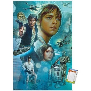Trends International Star Wars: A New Hope - Celebration Mural Unframed Wall Poster Prints - 1 of 4