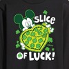 Men's - Disney - Slice Of Luck Long Sleeve Graphic T-Shirt - 2 of 4
