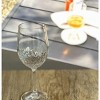 ChicFurnit Drinkware Plastic Wine Glass Set Unbreakable Tritan Hammer Design for Modern Enjoyment, Clear, 2.63"*2.63"*7.88" - 4 of 4