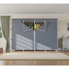 VIPEK V40C Plus Heavy Duty Clothes Rack with Cover, Extra Large Covered Wardrobe Closet Black Rack with Polyester Fabric Cover, Max Load 1300lbs - 4 of 4