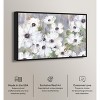 Art Remedy Texture and Flowers Colorful buterfly and flowers wall art Framed - 3 of 4