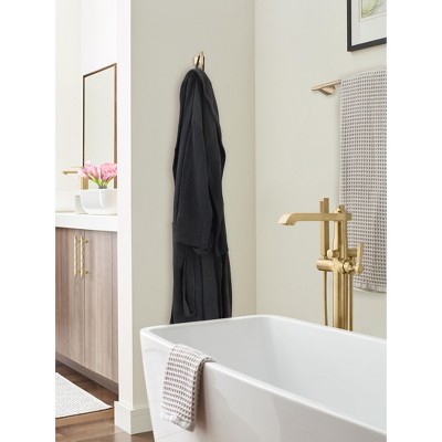 Champagne Bronze Single Prong Wall Mounted Hook