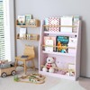 RISOKEYS 3 Tier Kids Book Shelf - Toy Organizer Ideal for Bedrooms, Playrooms, Classrooms – Durable Nursery Storage for Toddlers & Parents - 2 of 4