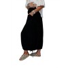 Women's All in Drawstring Maxi Skirt - three bird nest - 3 of 4