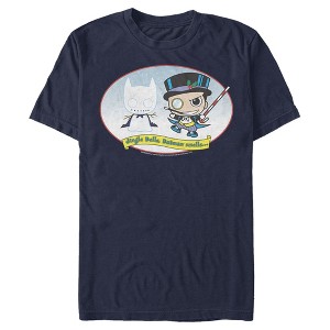 Men's Batman Christmas Naughty Penguin T-Shirt - 1 of 4