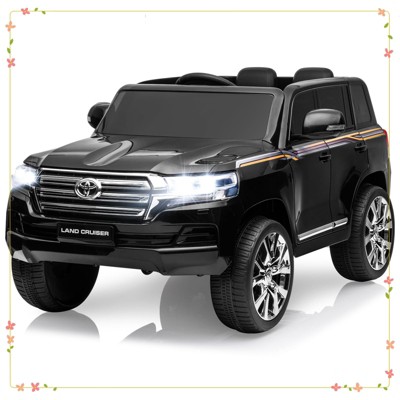 Kids 12V 2-Seater Ride On Car, Licensed Toyota Land Cruiser Electric Car