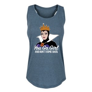 Women's - Disney Princess - You Go Girl Graphic Racerback Tank - 1 of 4