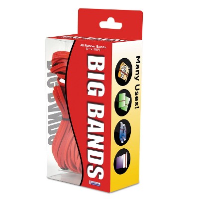 Alliance Big Bands Rubber Bands 7 x 1/8 Red 48/Pack 00699