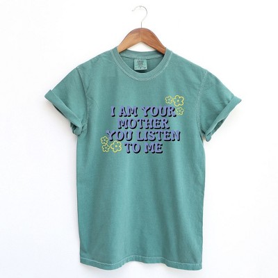 Simply Sage Market Women's I Am Your Mother Short Sleeve Garment Dyed Tee