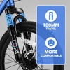 NAYSAYE Bicycles 20 Inch Kids Bike 7 Speed with Front Suspension and Disc Brake for Boys and Girls, Blue, 54"*23"*31.5" - 3 of 4