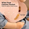 KeaBabies 2-Pack Silicone Bibs For Babies, Food Grade Silicone Baby Bibs for Eating, Feeding, Toddler Bibs, Boys, Girls - 4 of 4